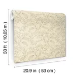 A-Street Prints Syren wallpaper, color Khaki, SKU 4201-48024