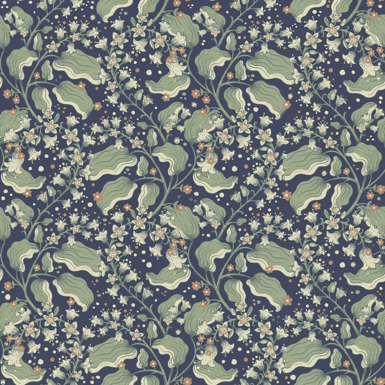 A-Street Prints Syren wallpaper, color Navy, SKU 4201-48027