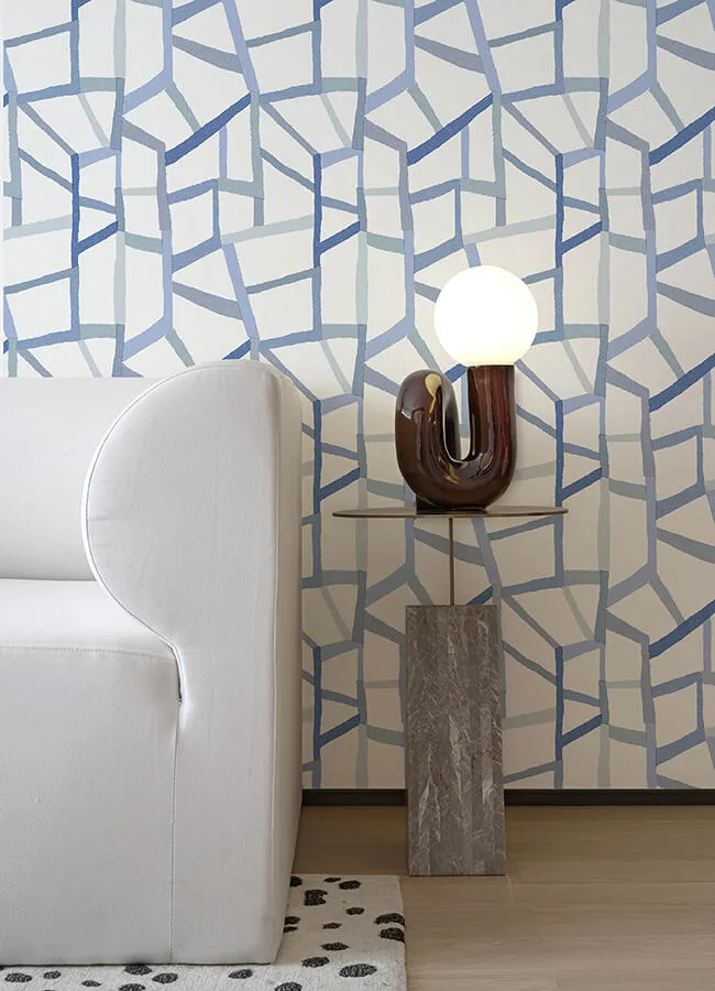 A-Street Prints Tate wallpaper, color Blue, SKU 4135-25849