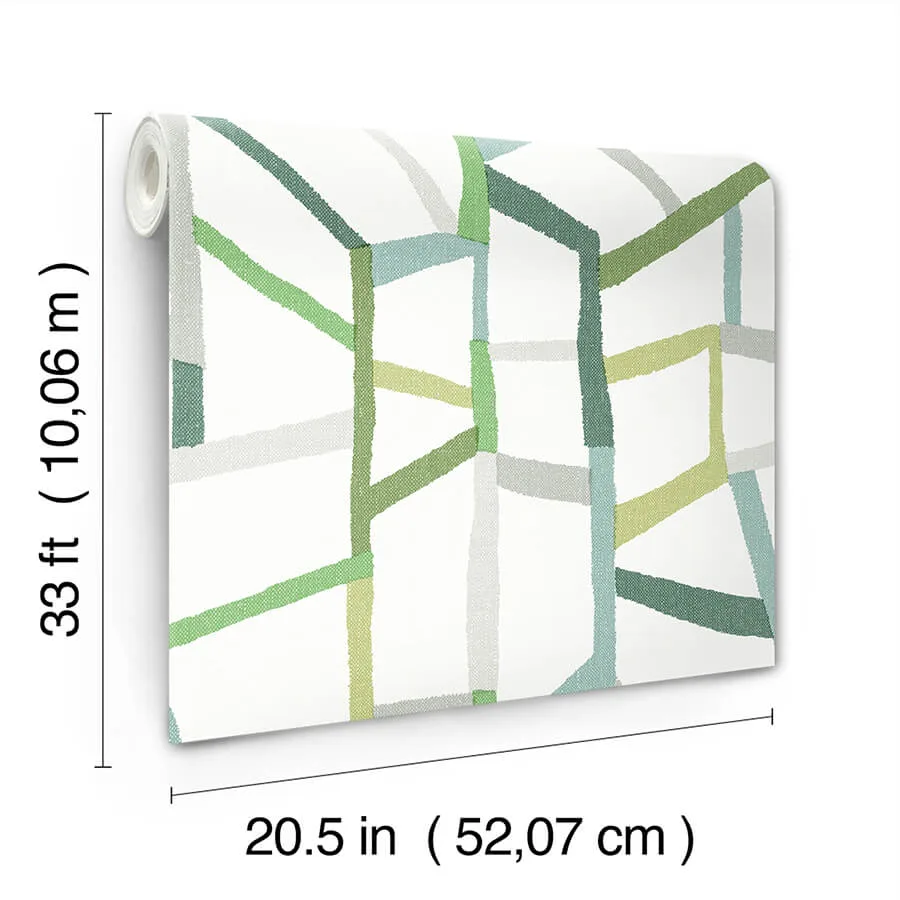 A-Street Prints Tate - Green Wallpaper | Buy Online A-Street Prints Tate wallpaper, color Green, SKU 4135-25847