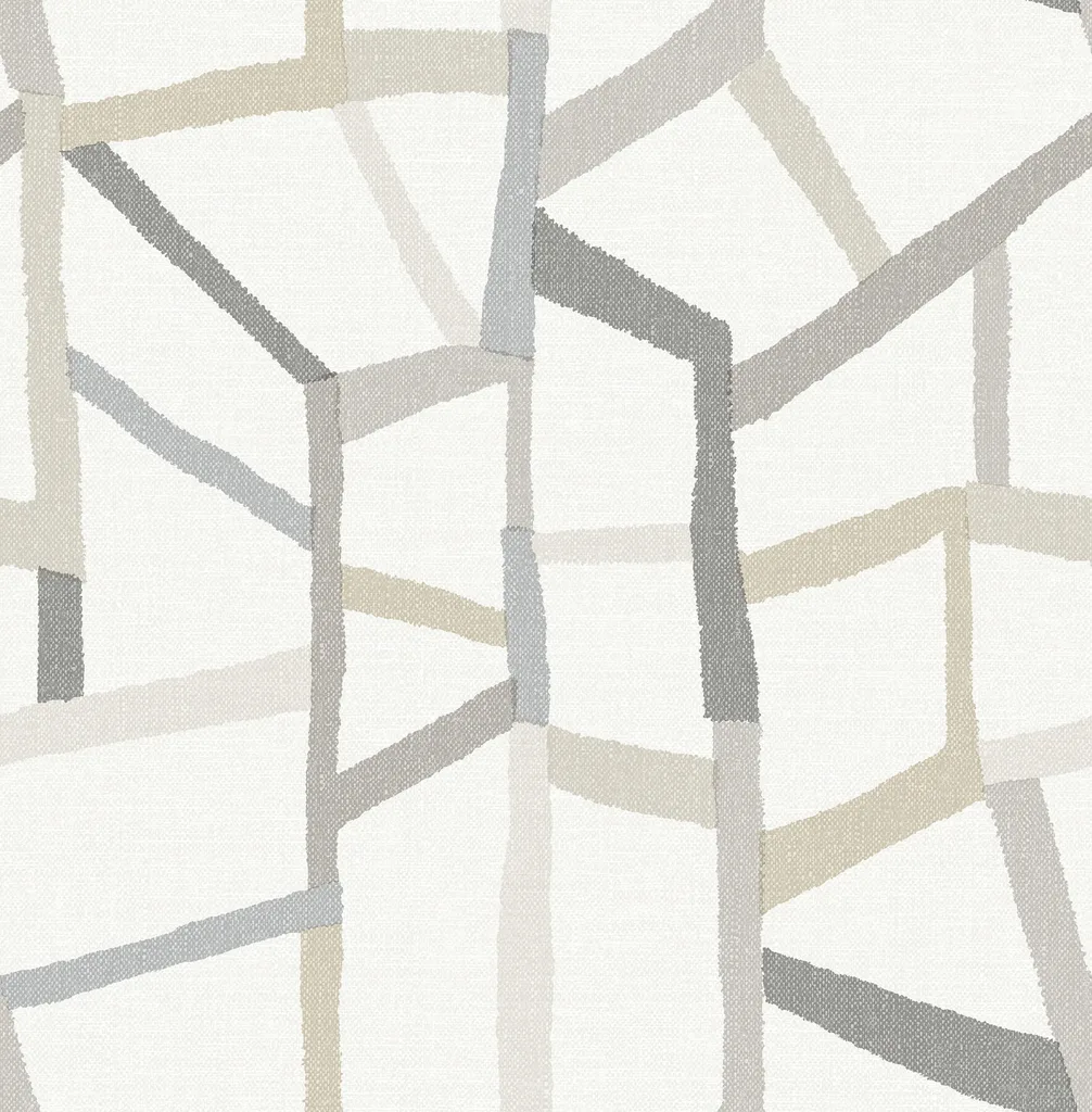 A-Street Prints Tate wallpaper, color Grey, SKU 2903-25848