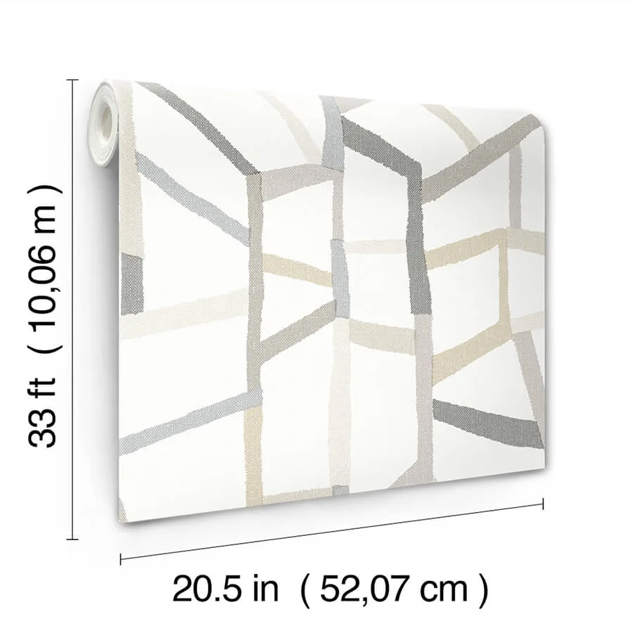 A-Street Prints Tate - Grey Wallpaper | Buy Online A-Street Prints Tate wallpaper, color Grey, SKU 4135-25848