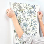 A-Street Prints Teonna - Blue Wallpaper | Buy Online A-Street Prints Teonna wallpaper, color Blue, SKU 4147-27398