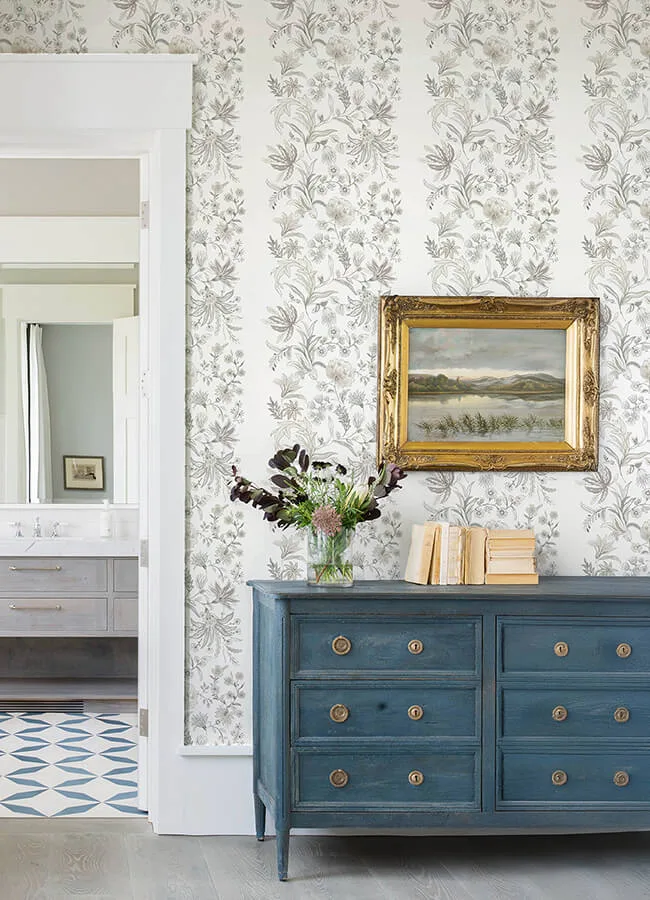 A-Street Prints Teonna wallpaper, color Light Grey, SKU 4147-27400