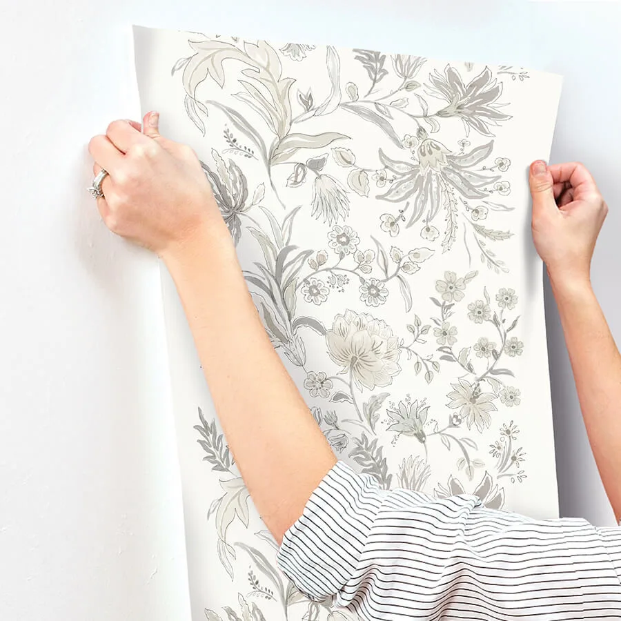 A-Street Prints Teonna - Light Grey Wallpaper | Buy Online A-Street Prints Teonna wallpaper, color Light Grey, SKU 4147-27400