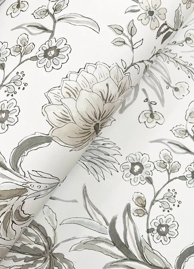 A-Street Prints Teonna - Light Grey Wallpaper | Buy Online A-Street Prints Teonna wallpaper, color Light Grey, SKU 4147-27400