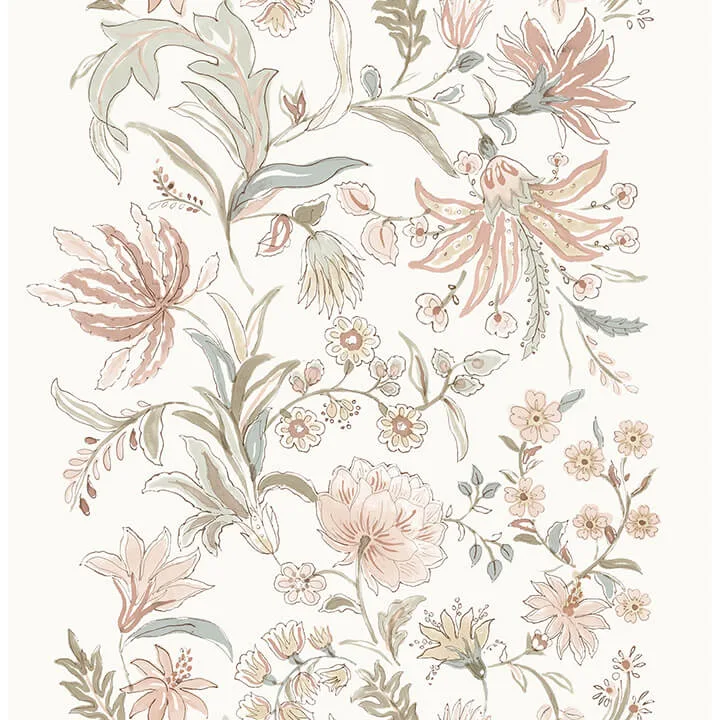 A-Street Prints Teonna wallpaper, color Light Pink, SKU 4147-27399