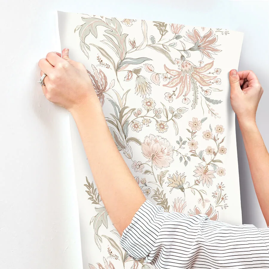 A-Street Prints Teonna - Light Pink Wallpaper | Buy Online A-Street Prints Teonna wallpaper, color Light Pink, SKU 4147-27399