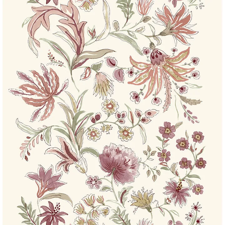 A-Street Prints Teonna wallpaper, color Raspberry, SKU 4147-27397