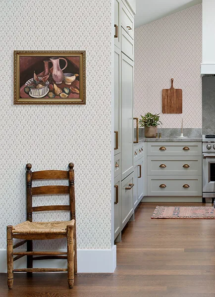 A-Street Prints Tillie wallpaper, color Taupe, SKU 4173-27673