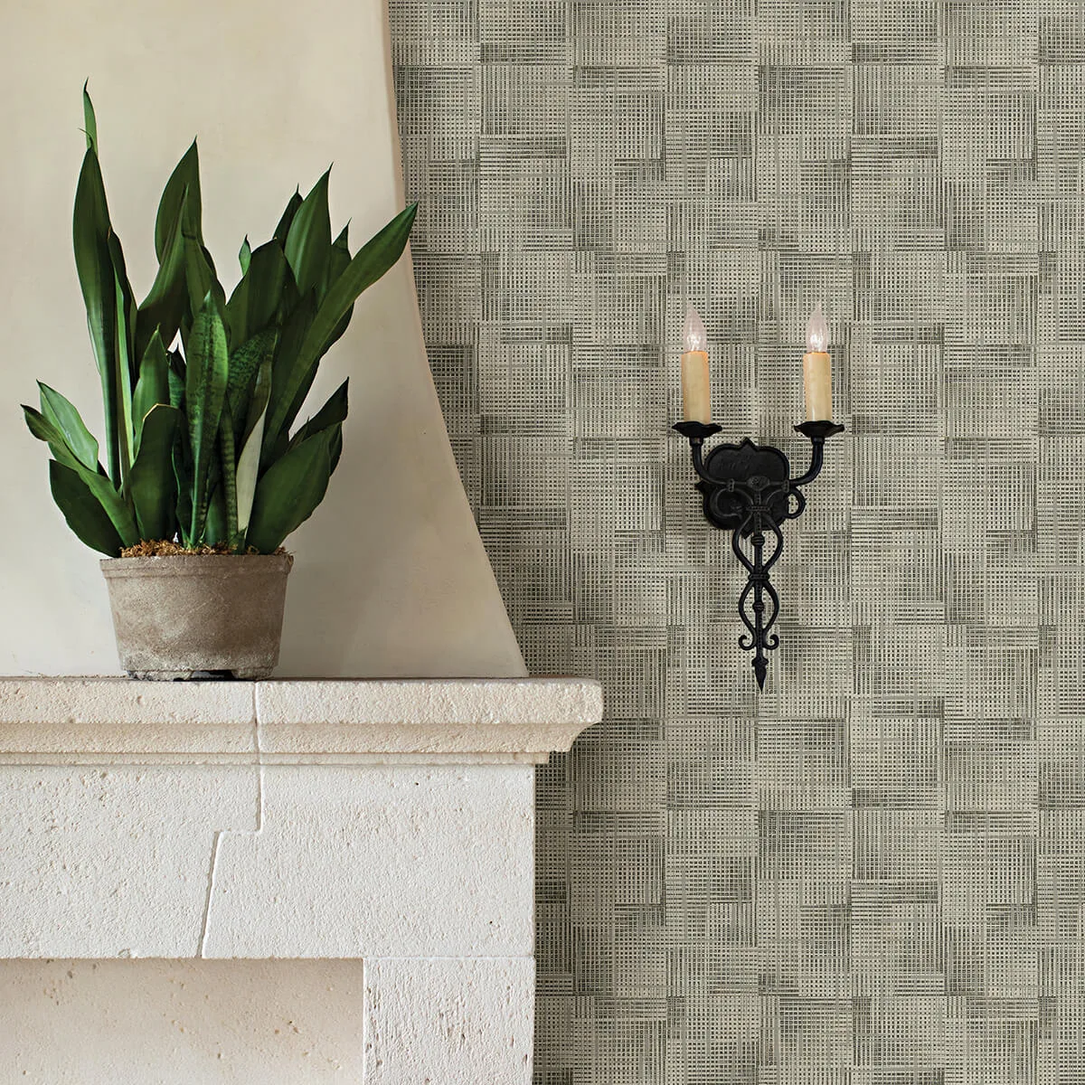 A-Street Prints Ting wallpaper, color Light Grey, SKU 2972-86157