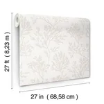 A-Street Prints Tortuga wallpaper, color Dove, SKU 4172-82001