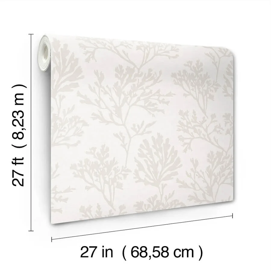 A-Street Prints Tortuga wallpaper, color Dove, SKU 4172-82001