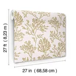 A-Street Prints Tortuga wallpaper, color Gold, SKU 4172-82002