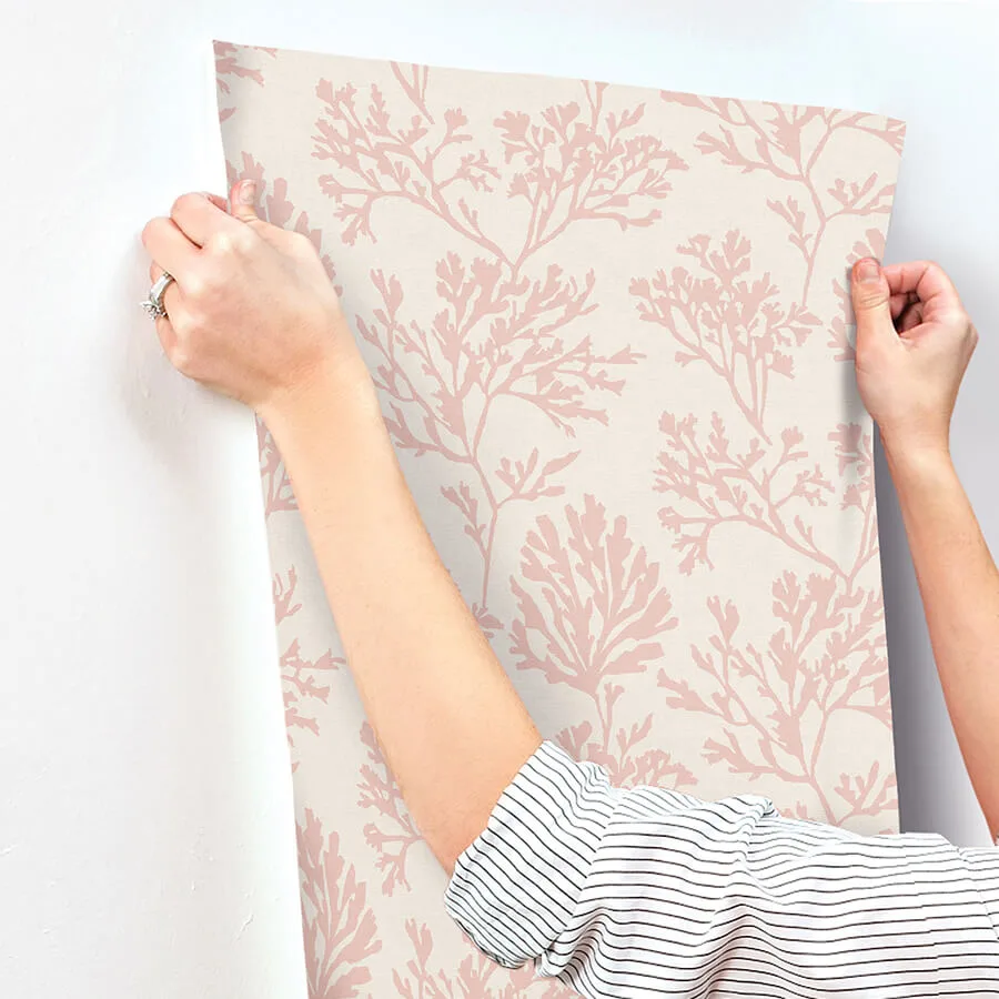 A-Street Prints Tortuga - Pink Wallpaper | Buy Online A-Street Prints Tortuga wallpaper, color Pink, SKU 4172-82000