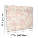 A-Street Prints Tortuga - Pink Wallpaper | Buy Online A-Street Prints Tortuga wallpaper, color Pink, SKU 4172-82000