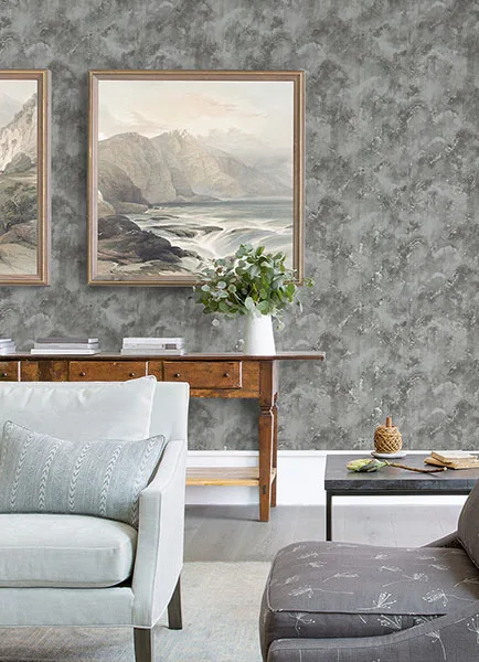 A-Street Prints Toula wallpaper, color Silver, SKU 2976-86477