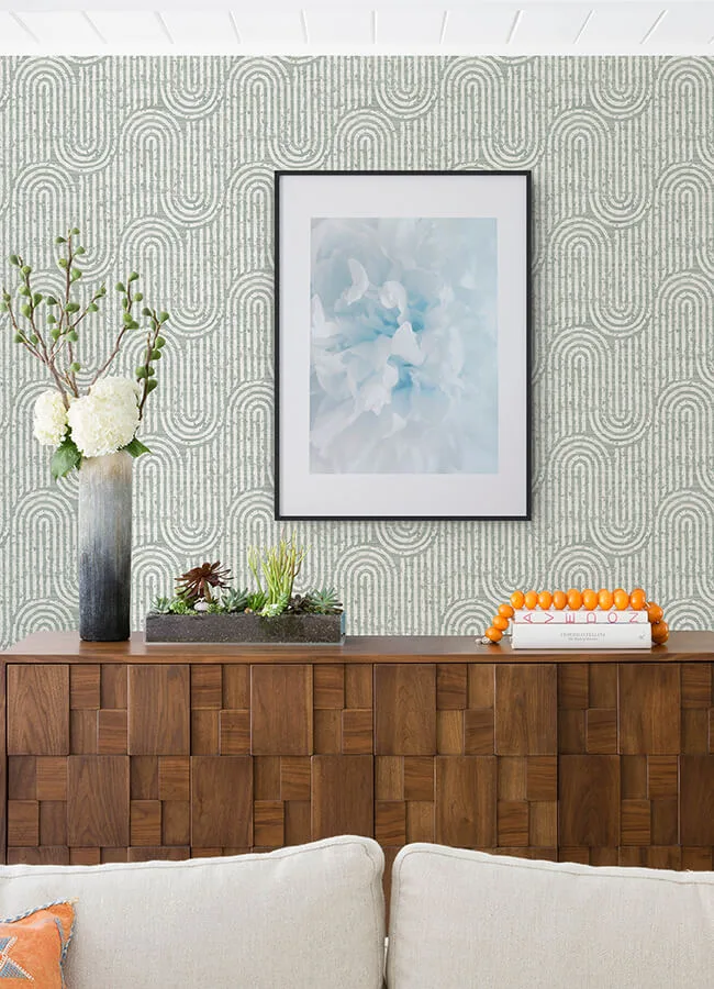 A-Street Prints Trippet wallpaper, color Sage, SKU 4034-26789