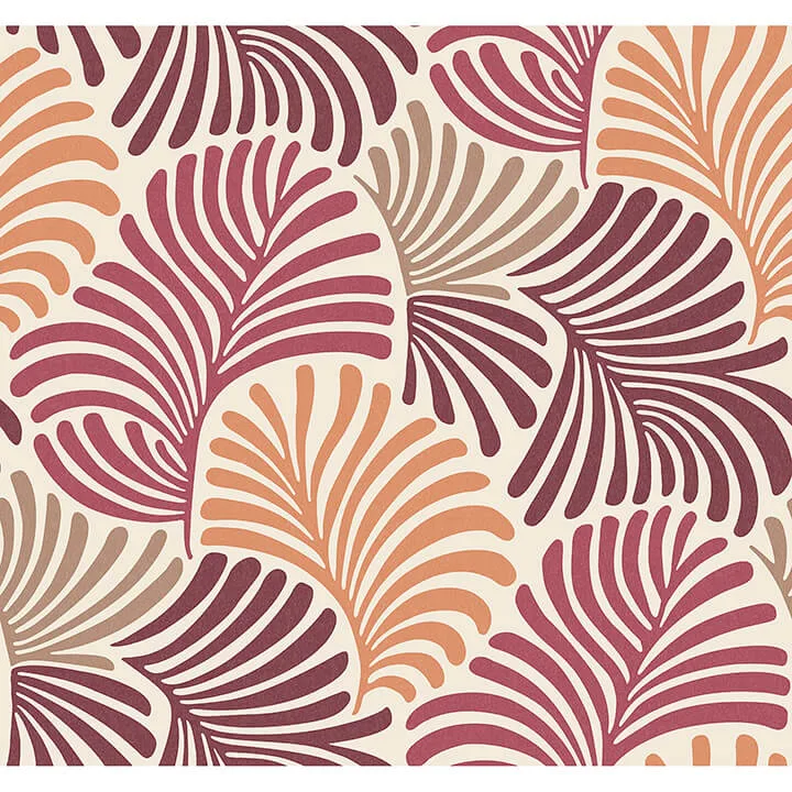 A-Street Prints Trousdale wallpaper, color Raspberry, SKU 4034-72128