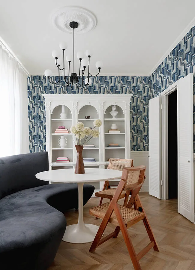 A-Street Prints Tulum wallpaper, color Blue, SKU 4135-72700