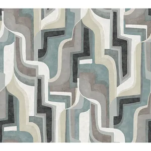 A-Street Prints Tulum wallpaper, color Denim, SKU 4135-72702