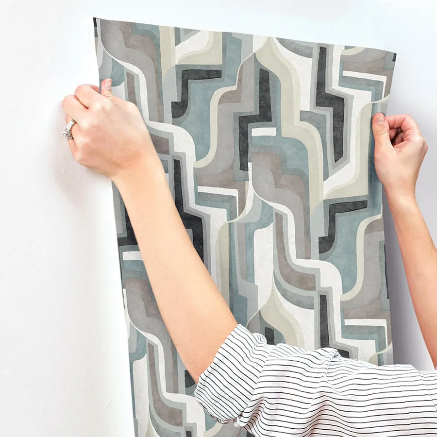 A-Street Prints Tulum - Denim Wallpaper | Buy Online A-Street Prints Tulum wallpaper, color Denim, SKU 4135-72702
