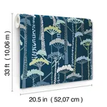 A-Street Prints Unify wallpaper, color Indigo, SKU 4146-27208