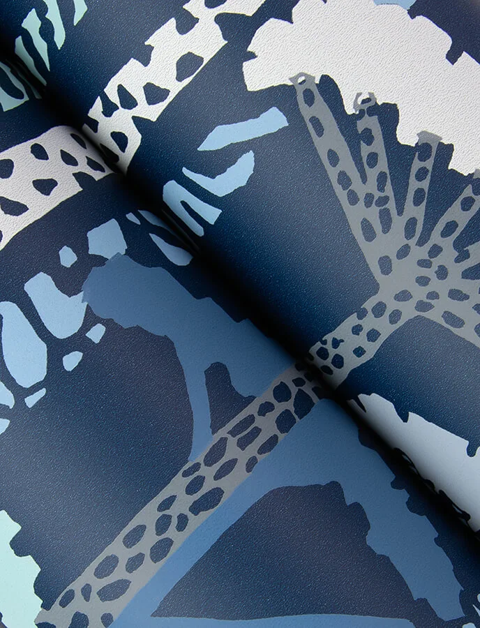 A-Street Prints Unify wallpaper, color Indigo, SKU 4146-27208