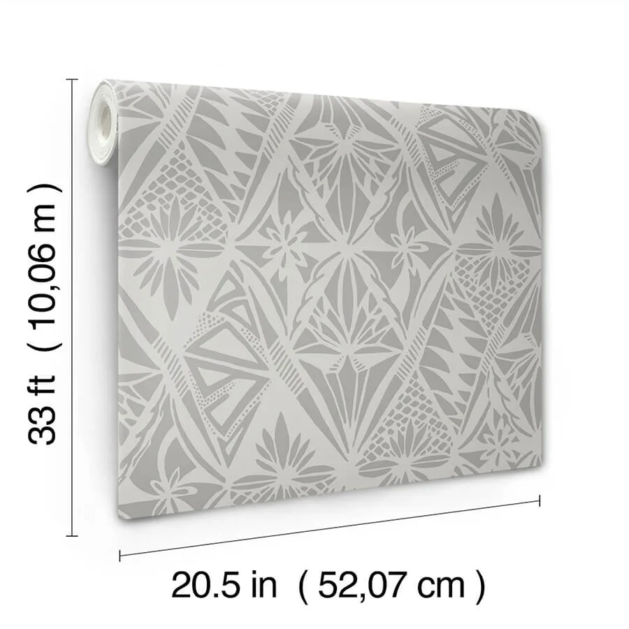 A-Street Prints Urbane wallpaper, color Grey, SKU 4146-27210