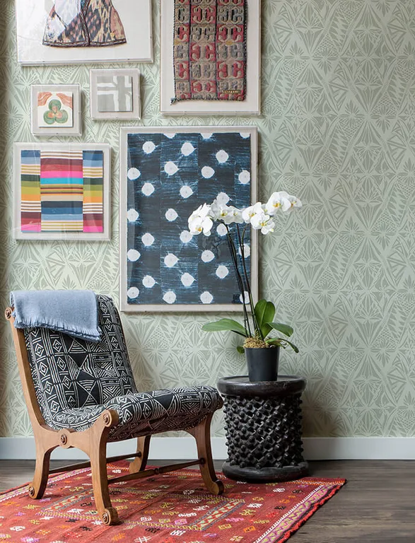 A-Street Prints Urbane wallpaper, color Sage, SKU 4146-27209