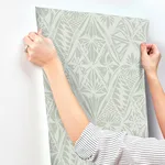A-Street Prints Urbane - Sage Wallpaper | Buy Online A-Street Prints Urbane wallpaper, color Sage, SKU 4146-27209