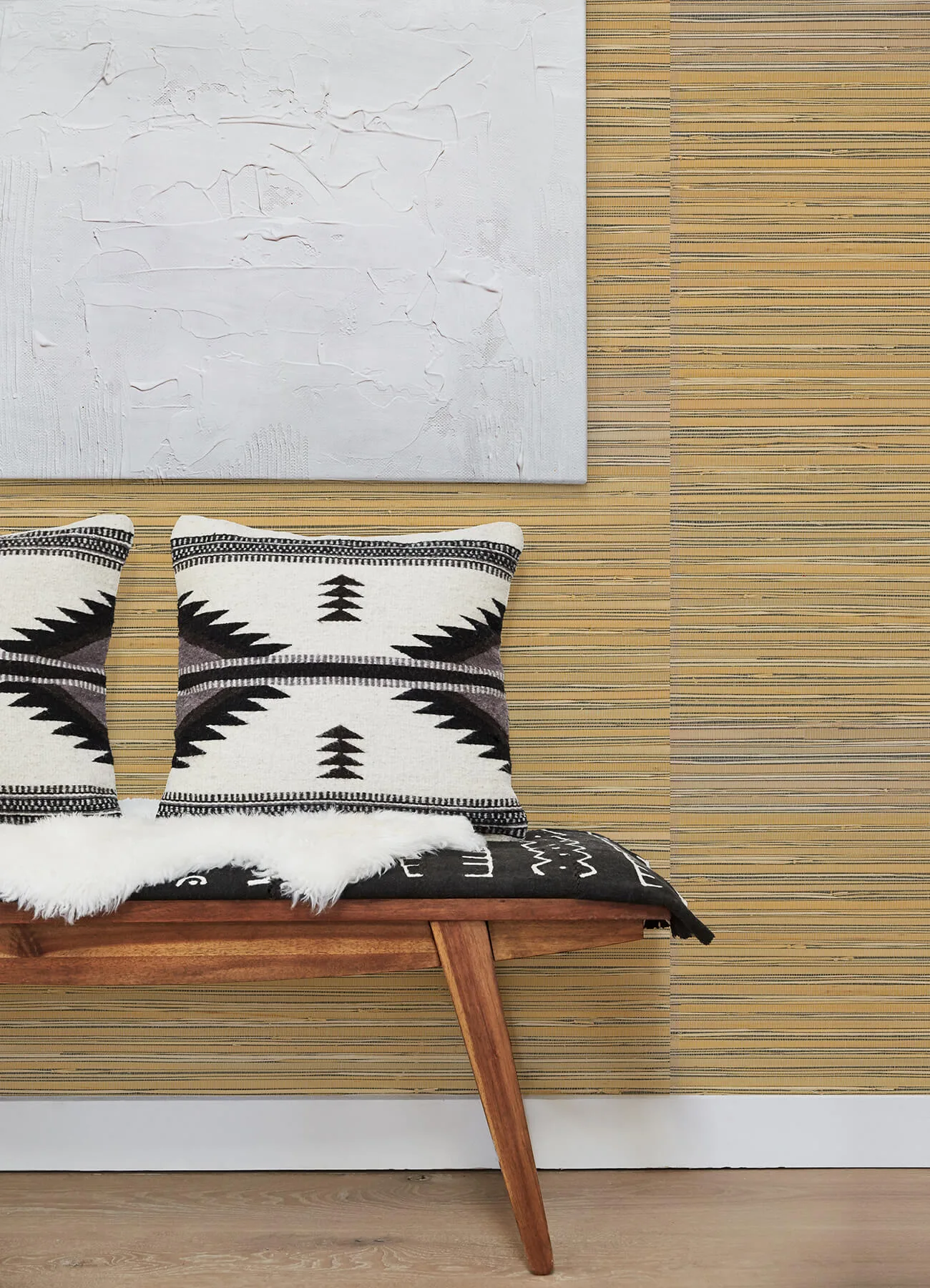 A-Street Prints Ushi wallpaper, color Black, SKU 2923-88048