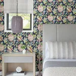 A-Street Prints Valdivian - Fuchsia Wallpaper | Buy Online A-Street Prints Valdivian wallpaper, color Fuchsia, SKU 4146-27224