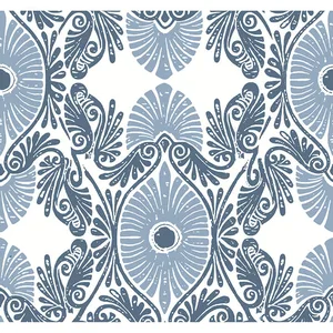 A-Street Prints Villa wallpaper, color Blue, SKU 4122-72401