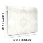 A-Street Prints Villa wallpaper, color Bone, SKU 4122-72402