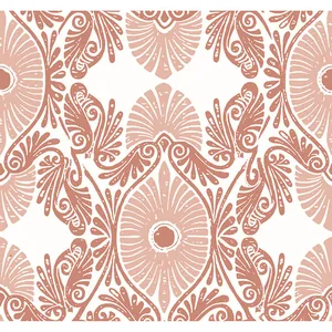 A-Street Prints Villa wallpaper, color Raspberry, SKU 4122-72403