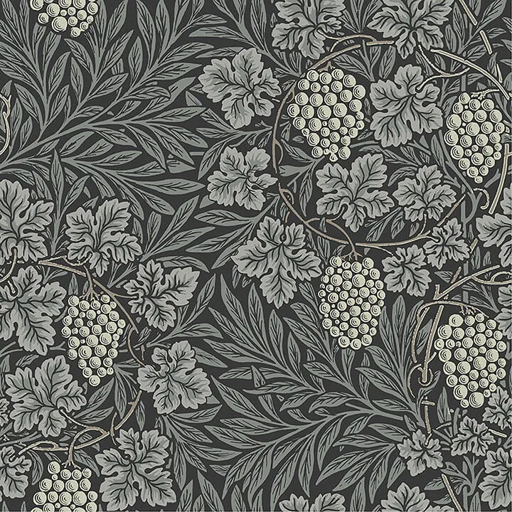 A-Street Prints Vine wallpaper, color Denim, SKU 4153-82021