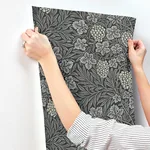 A-Street Prints Vine - Denim Wallpaper | Buy Online A-Street Prints Vine wallpaper, color Denim, SKU 4153-82021