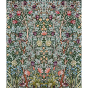 A-Street Prints Vine Embroidery wallpaper, color Sea Green, SKU 4171-HT84001