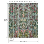 A-Street Prints Vine Embroidery wallpaper, color Sea Green, SKU 4171-HT84001