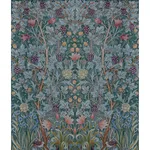 A-Street Prints Vine Embroidery wallpaper, color Teal, SKU 4171-HT84002
