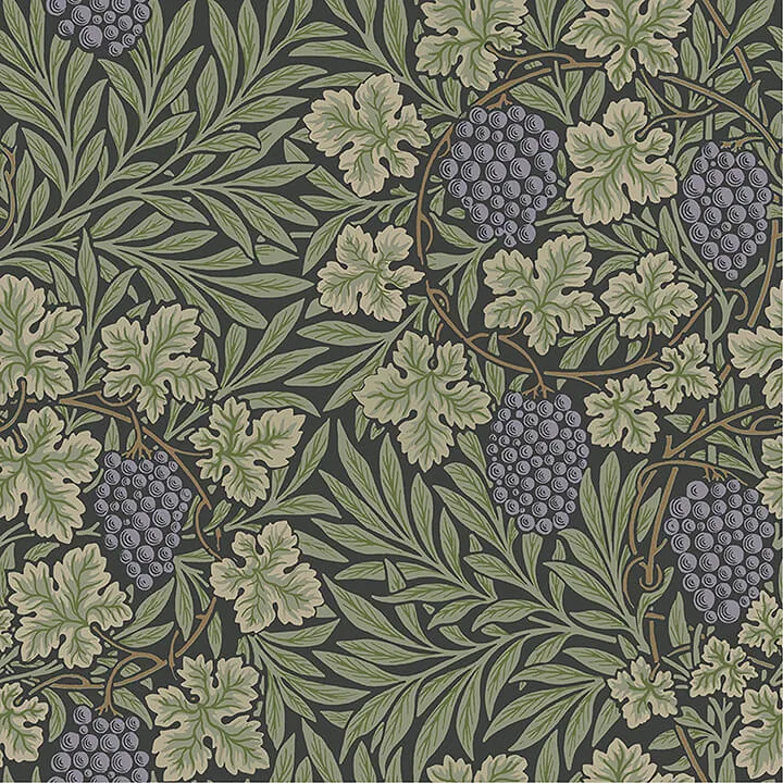 A-Street Prints Vine wallpaper, color Green, SKU 4153-82019