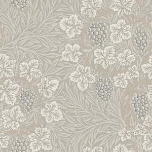 A-Street Prints Vine wallpaper, color Light Grey, SKU 4153-82017