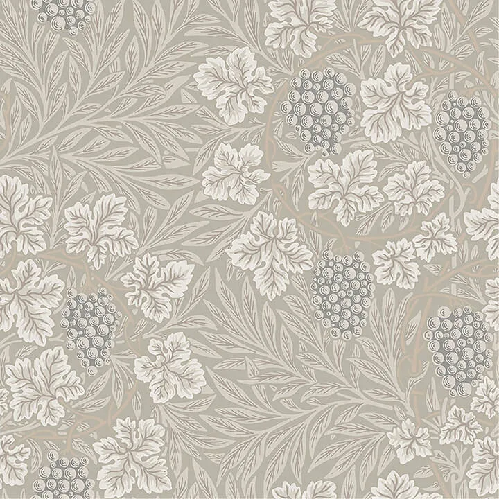 A-Street Prints Vine wallpaper, color Light Grey, SKU 4153-82017