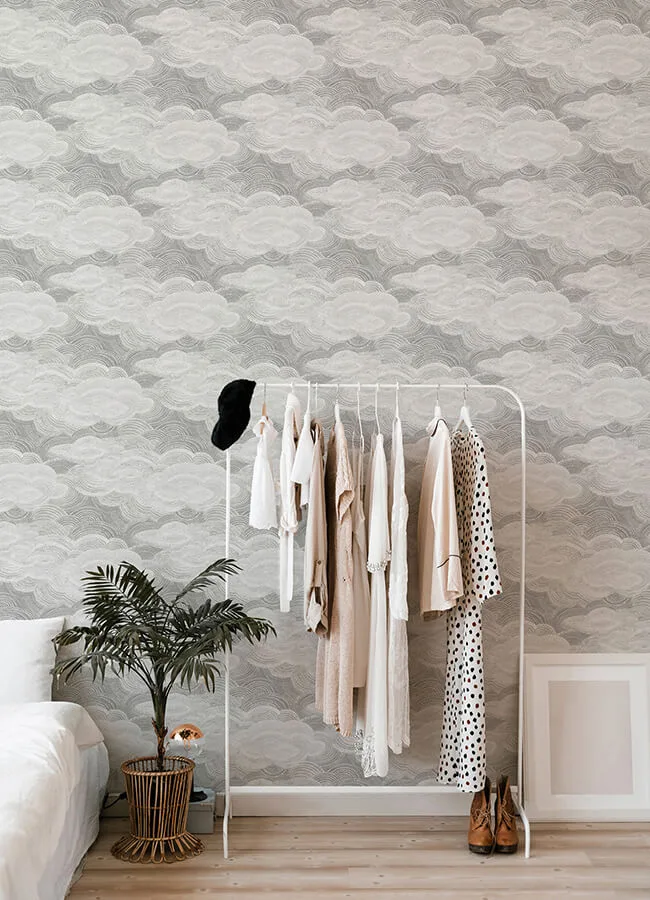 A-Street Prints Vision - Grey Wallpaper | Buy Online A-Street Prints Vision wallpaper, color Grey, SKU 4122-72406