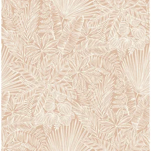 A-Street Prints Vita wallpaper, color Blush, SKU 4120-26801