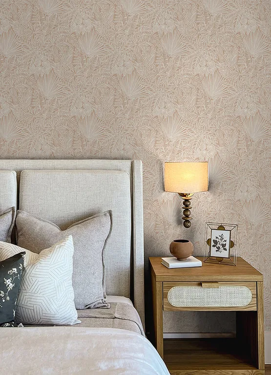 A-Street Prints Vita wallpaper, color Blush, SKU 4120-26801