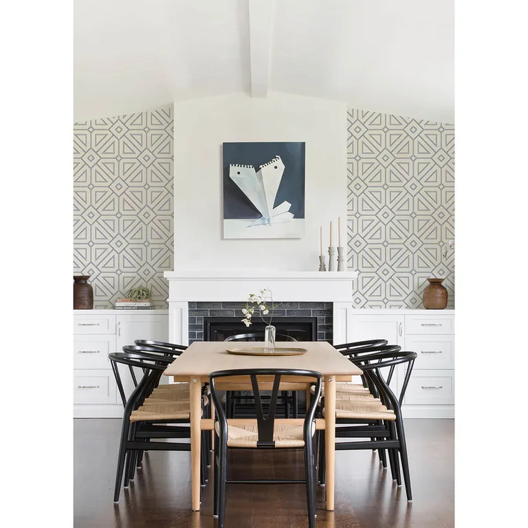 A-Street Prints Voltaire wallpaper, color Indigo, SKU 2973-87372