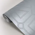 A-Street Prints Voltaire wallpaper, color Silver, SKU 2902-87334