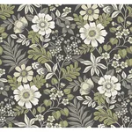 A-Street Prints Voysey - Black Wallpaper | Buy Online A-Street Prints Voysey wallpaper, color Black, SKU 2970-87535